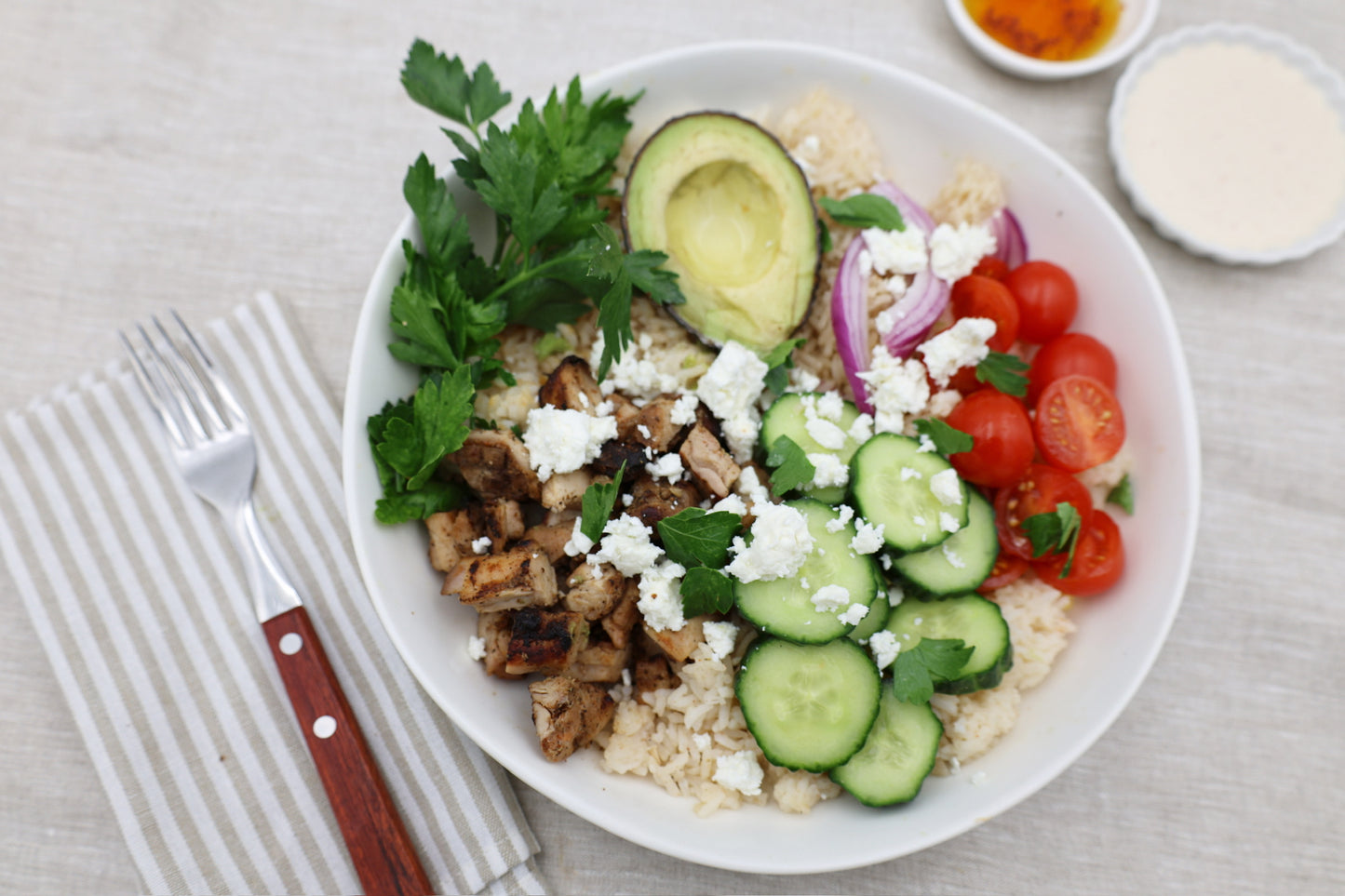 Santorini Rice Bowl