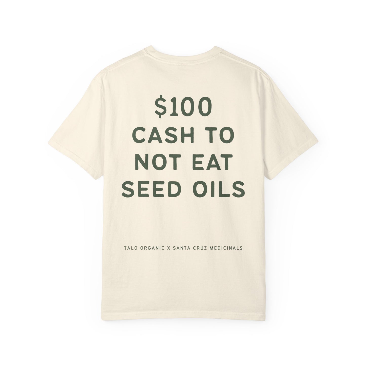 Santa Cruz Medicinals X Talo Collab | "$100 Cash To Not Eat Seed Oils"