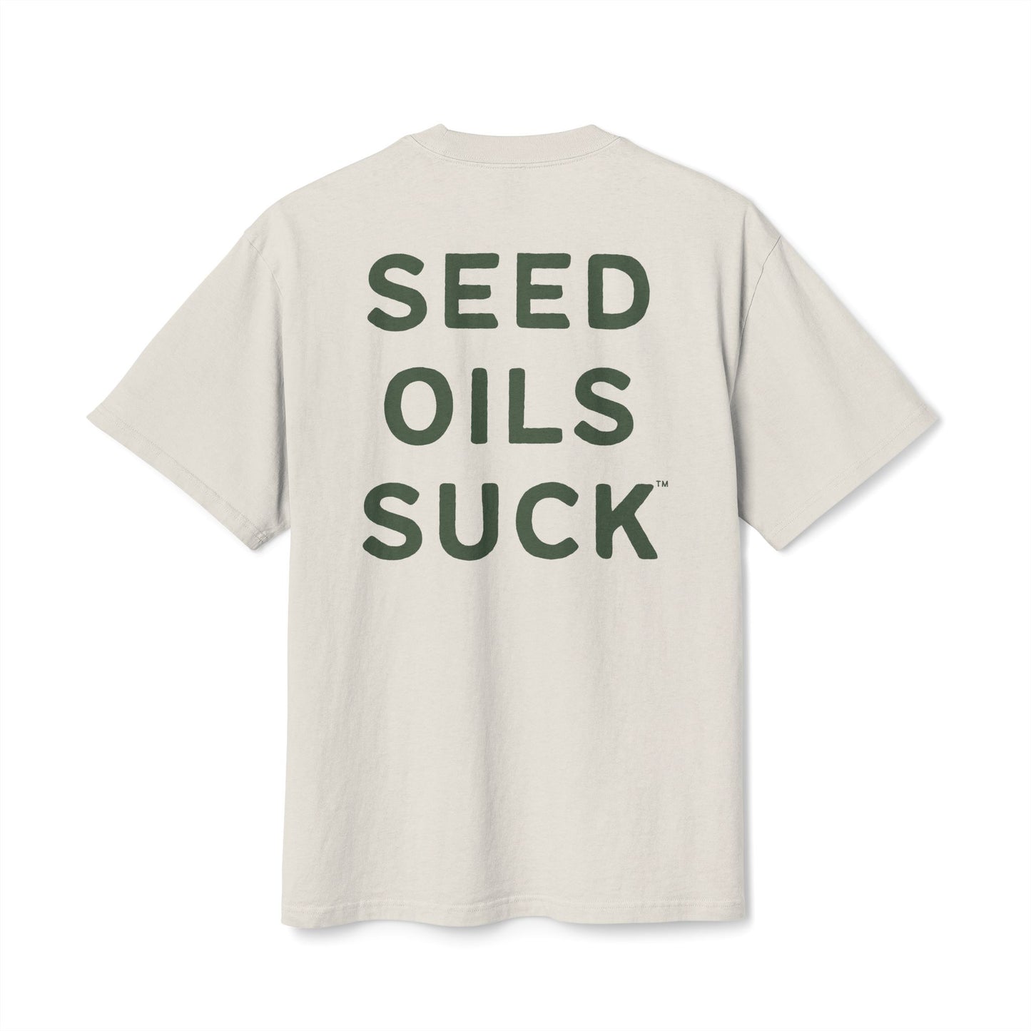 The OG Seed Oils Suck Tee - 100% Premium Heavy Weight Cotton