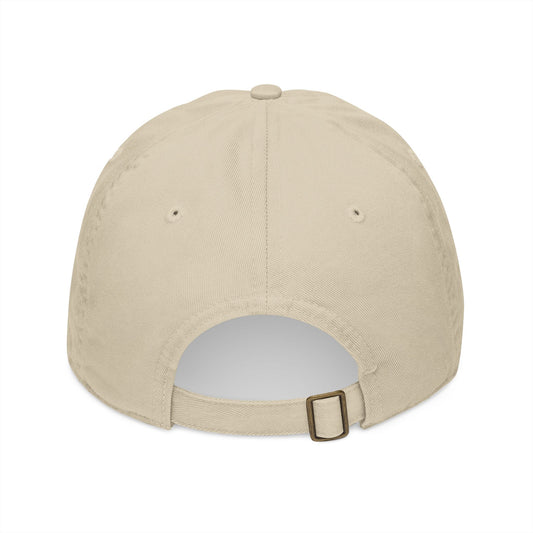 100% Organic Cotton Embroidered Talo Dad Cap