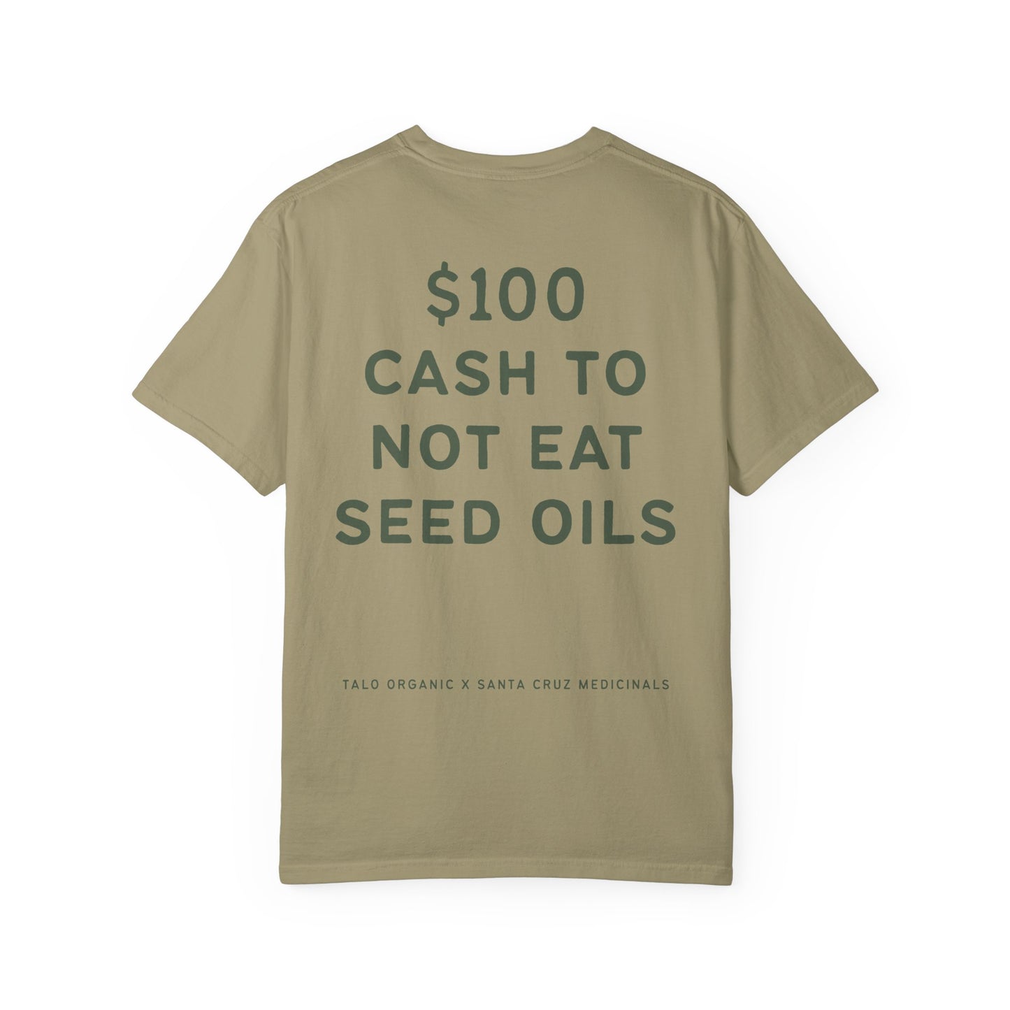 Santa Cruz Medicinals X Talo Collab | "$100 Cash To Not Eat Seed Oils"