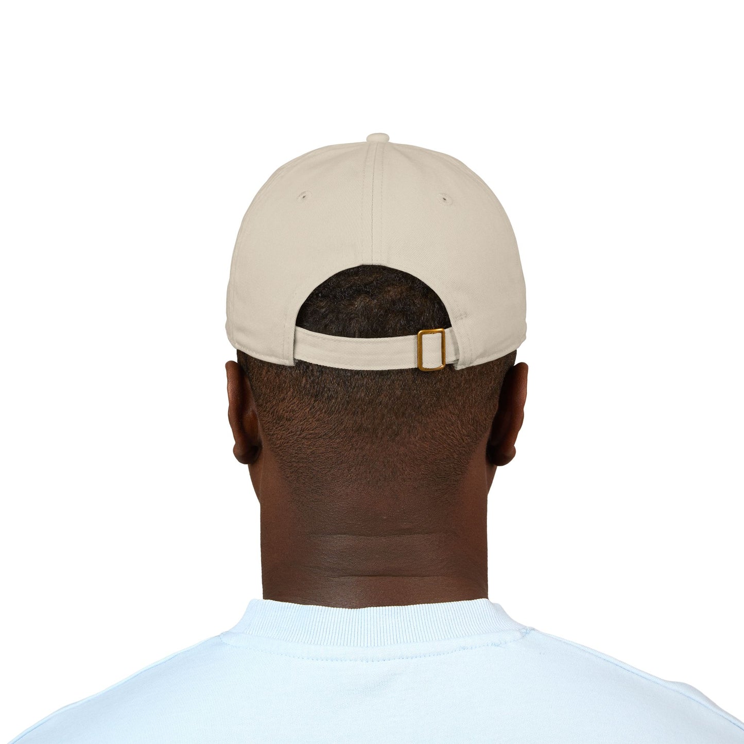 100% Organic Cotton Embroidered Talo Dad Cap