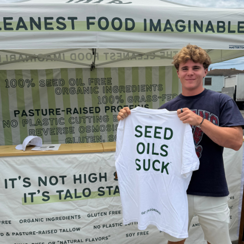 Seed Oils Suck - Premium Heavyweight 100% Cotton T-Shirt